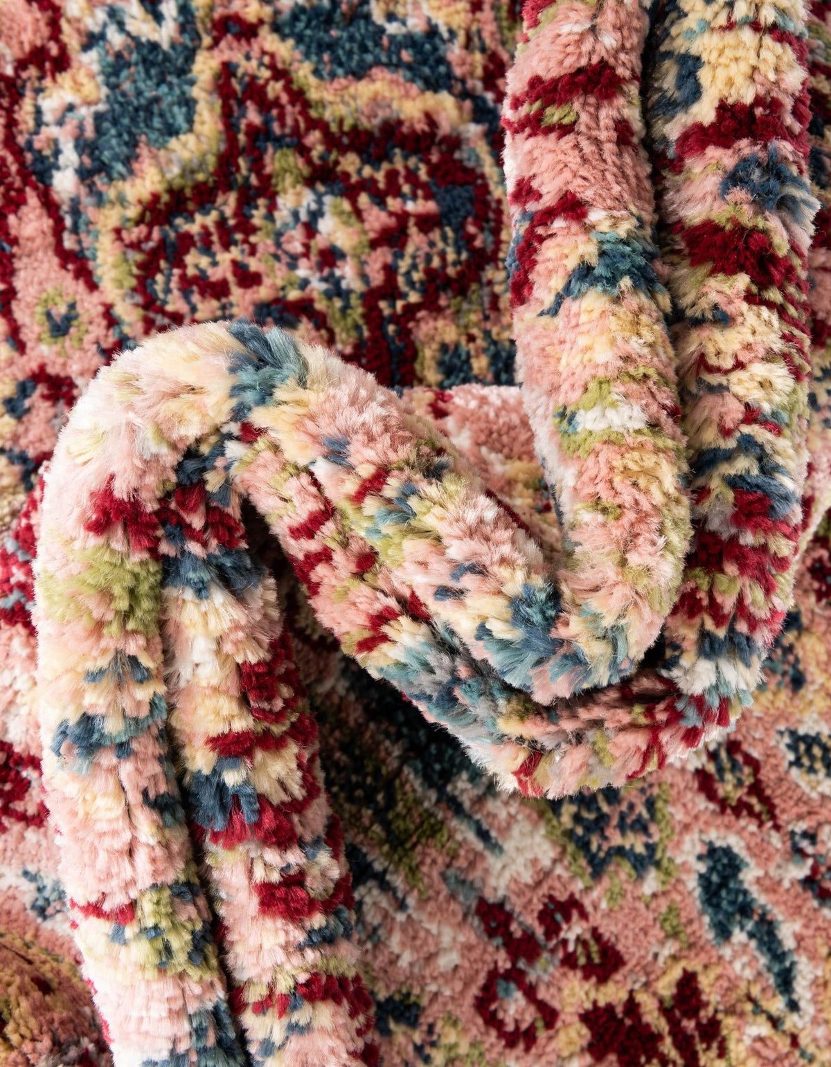Savannah Elegance Collection Area Rug -  Forsyth Rectangle Pink  lifestyle 22