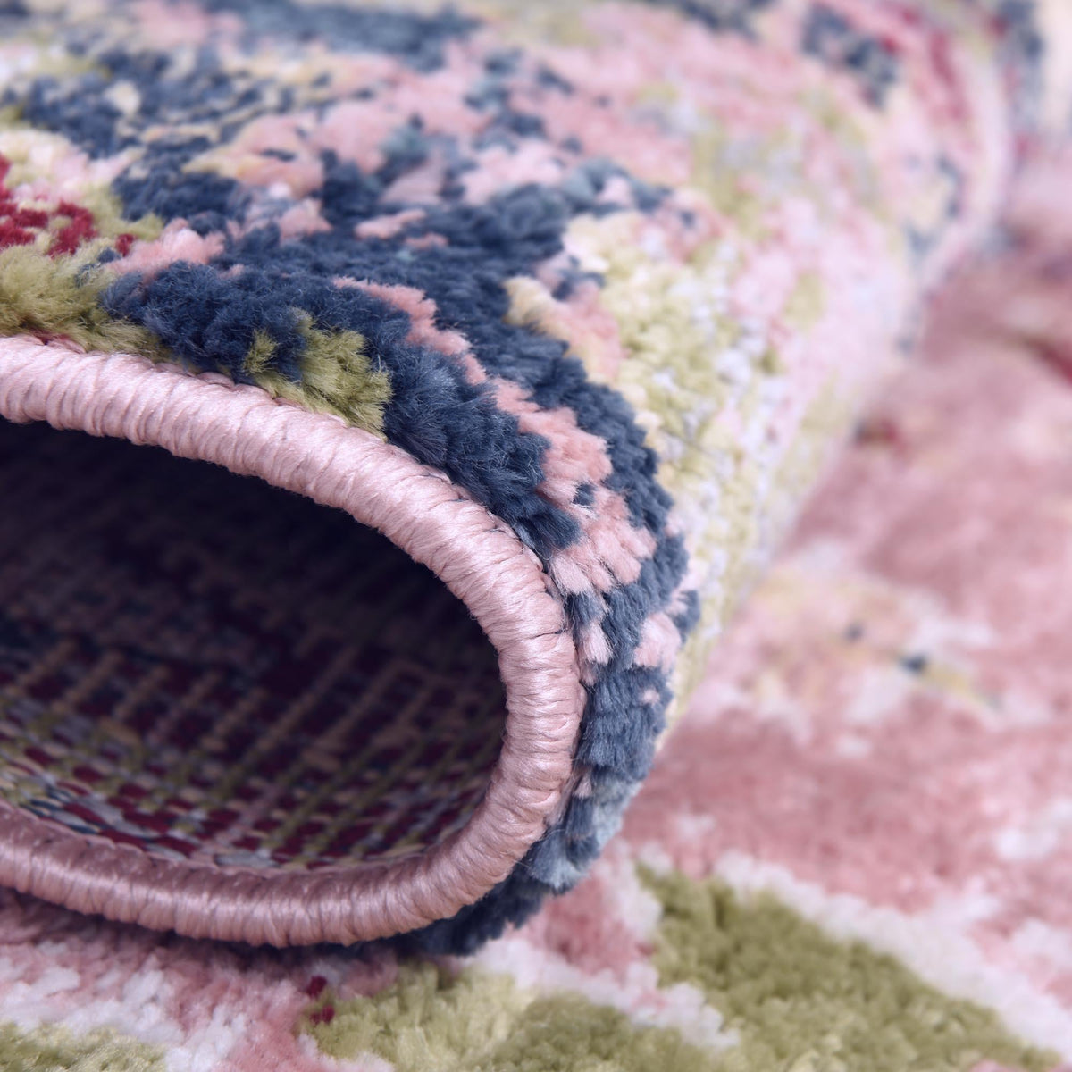 Savannah Elegance Collection Area Rug -  Forsyth Rectangle Pink  lifestyle 43