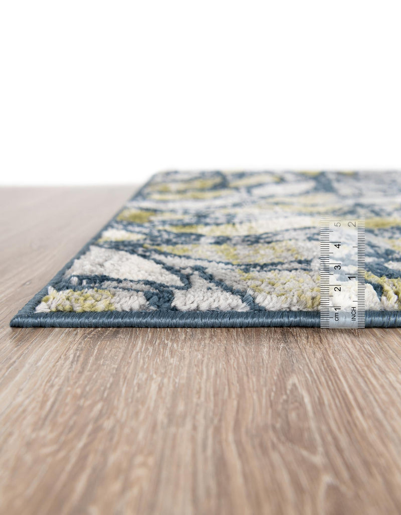 Savannah Elegance Collection Area Rug -  Riverfront Rectangle Navy Blue  lifestyle 7