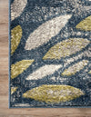 Savannah Elegance Collection Area Rug -  Riverfront Rectangle Navy Blue  lifestyle 8
