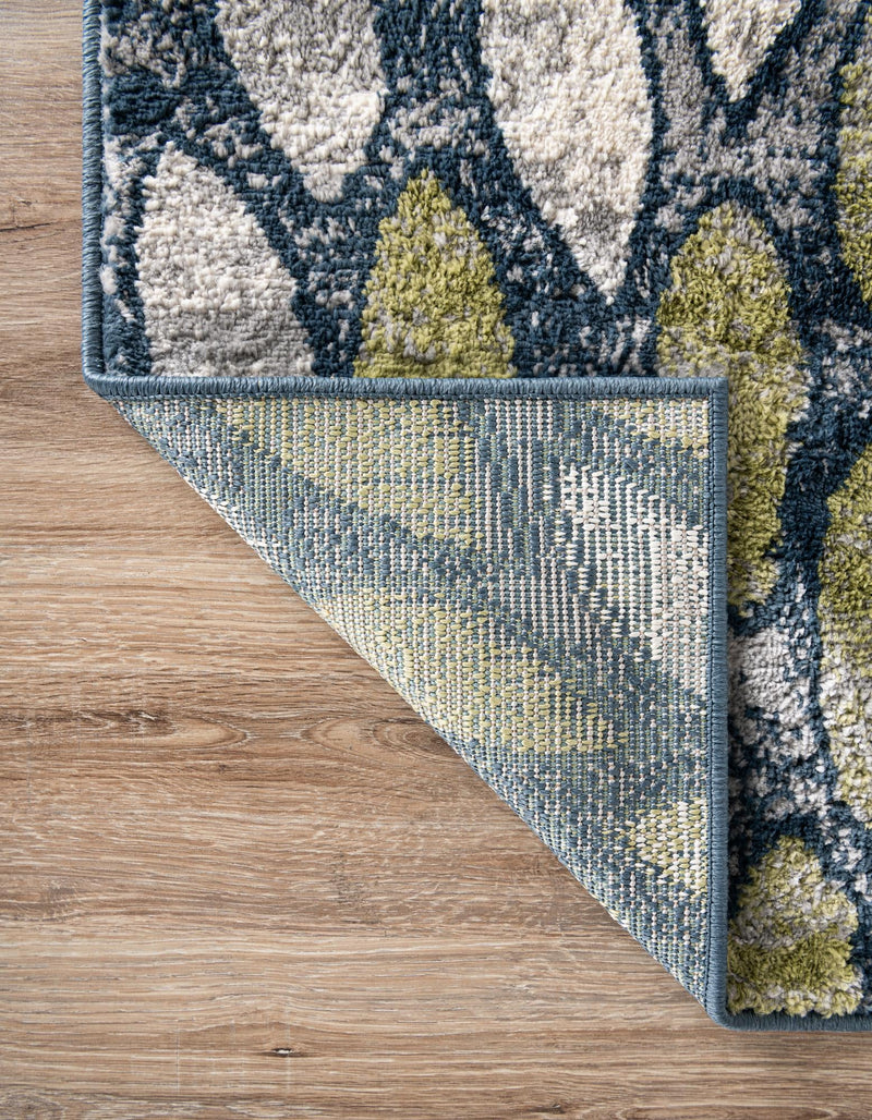Savannah Elegance Collection Area Rug -  Riverfront Rectangle Navy Blue  lifestyle 9