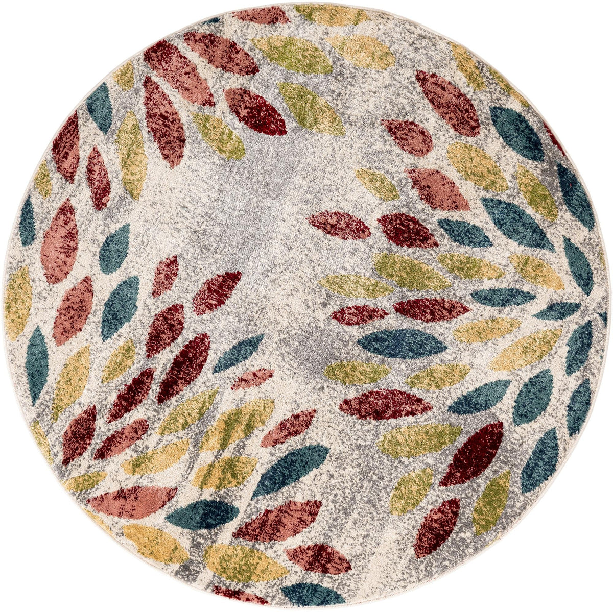 Savannah Elegance Collection Area Rug -  Riverfront Round Multi  lifestyle 94