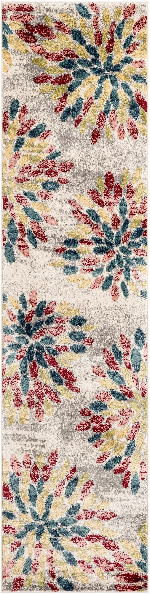 Savannah Elegance Collection Area Rug -  Riverfront Runner Multi  lifestyle 95