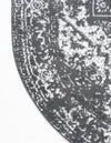 Georgetown Rugs Collection Area Rug - Dupont (Dark Gray) Oval Dark Gray  lifestyle 59