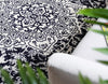 Georgetown Rugs Collection Area Rug - Dupont (Blue) Oval Blue  lifestyle 58
