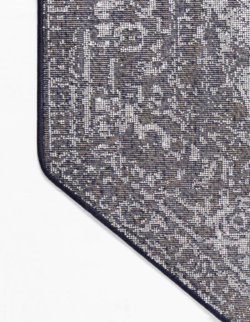 Georgetown Rugs Collection Area Rug - Dupont (Navy Blue) Octagon Navy Blue  lifestyle 66