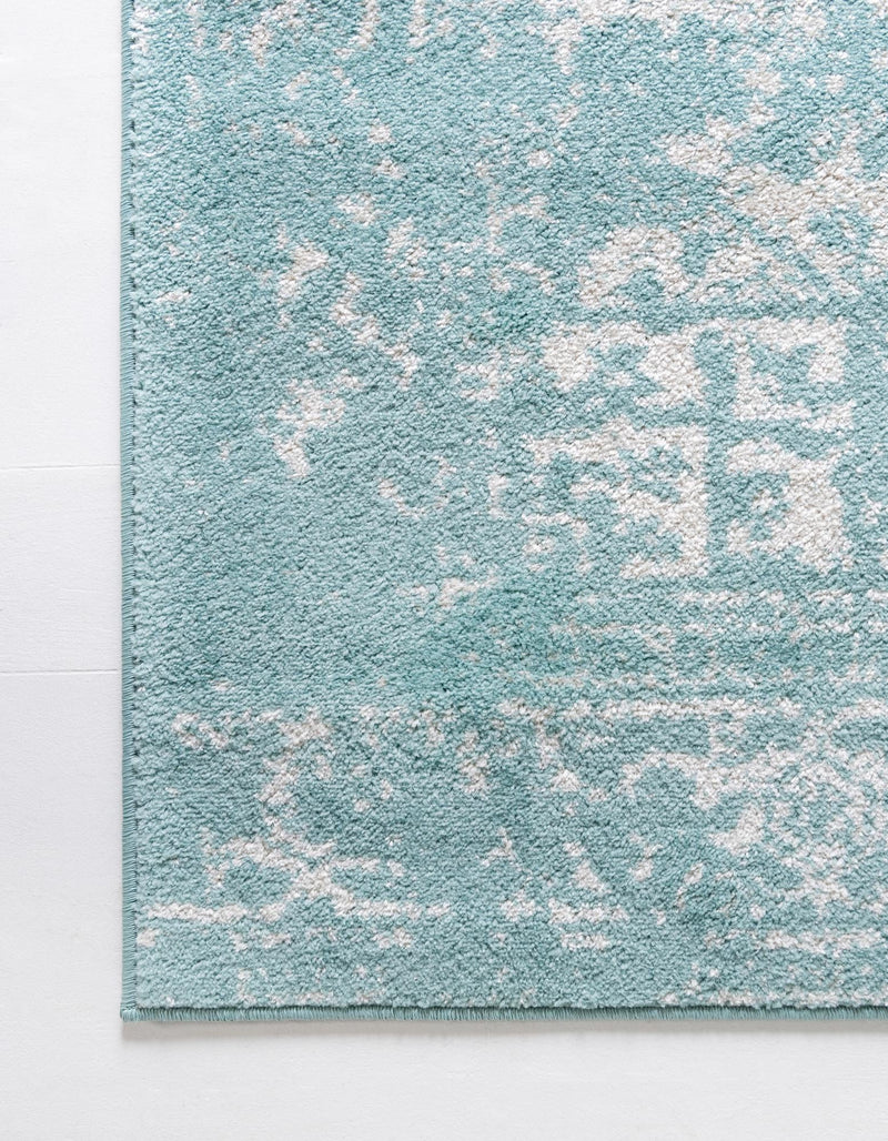 Georgetown Rugs Collection Area Rug - Dupont (Aqua) Rectangle Aqua  lifestyle 9