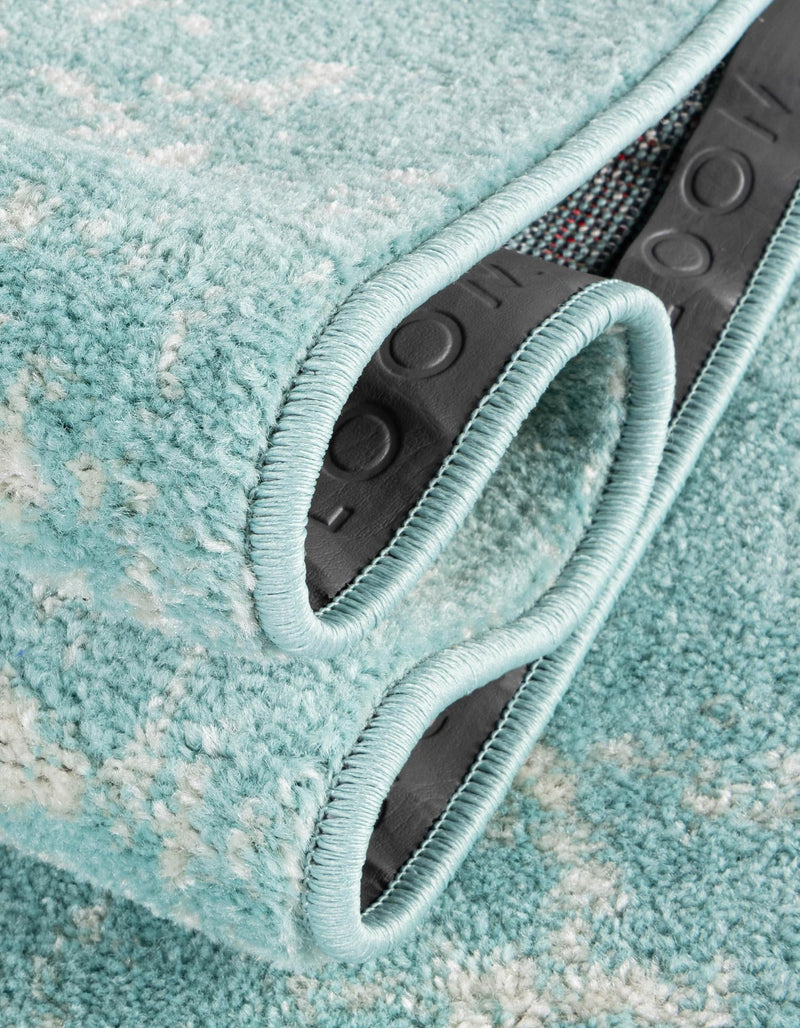 Georgetown Rugs Collection Area Rug - Dupont (Aqua) Rectangle Aqua  lifestyle 12