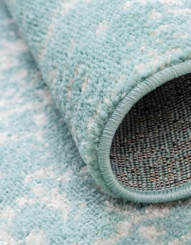 Georgetown Rugs Collection Area Rug - Dupont (Aqua) Oval Aqua  lifestyle 46