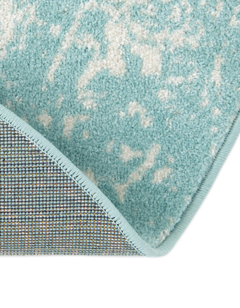 Georgetown Rugs Collection Area Rug - Dupont (Aqua) Oval Aqua  lifestyle 48