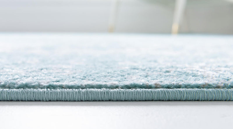 Georgetown Rugs Collection Area Rug - Dupont (Aqua) Octagon Aqua  lifestyle 49