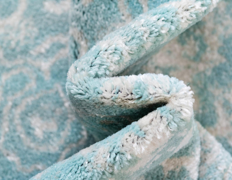 Georgetown Rugs Collection Area Rug - Dupont (Aqua) Octagon Aqua  lifestyle 54