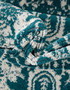Georgetown Rugs Collection Area Rug - Dupont (Turquoise) Octagon Turquoise  lifestyle 55