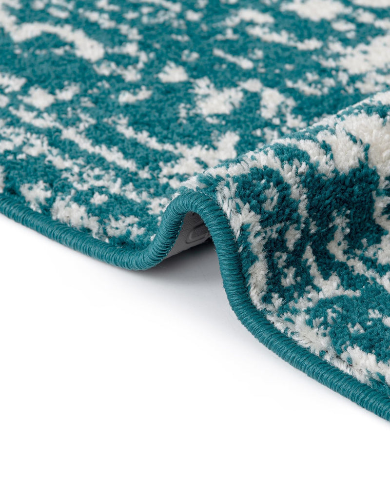 Georgetown Rugs Collection Area Rug - Dupont (Turquoise) Octagon Turquoise  lifestyle 58