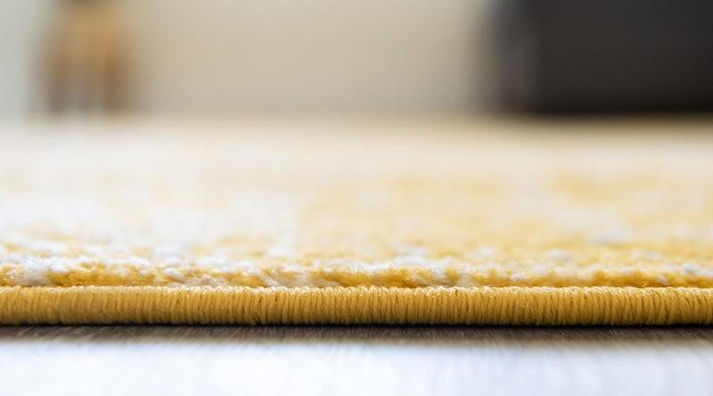 Georgetown Rugs Collection Area Rug - Dupont (Yellow) Octagon Yellow  lifestyle 54