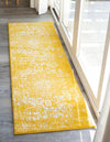 Georgetown Rugs Collection Area Rug - Dupont (Yellow) Runner Yellow  lifestyle 20