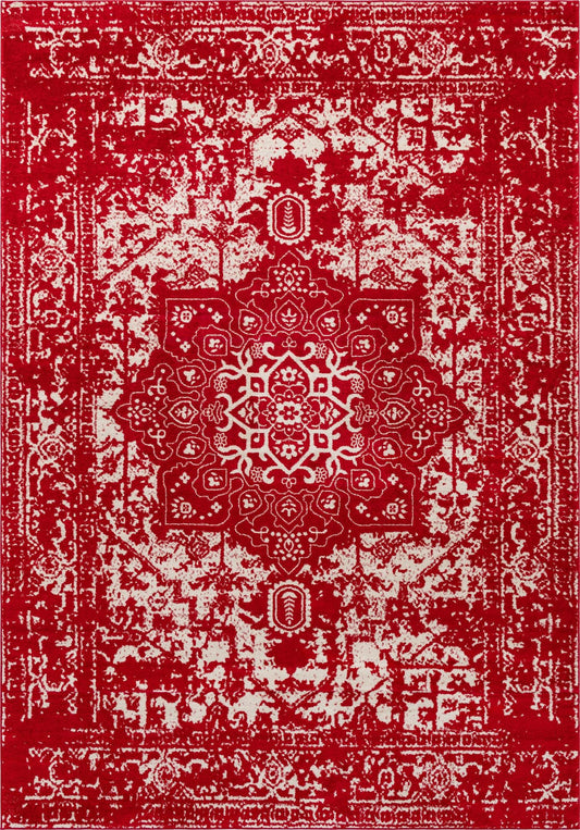 Georgetown Rugs Collection Area Rug - Dupont (Red) Rectangle Red Main