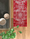 Georgetown Rugs Collection Area Rug - Dupont (Red) Runner Red  lifestyle 59