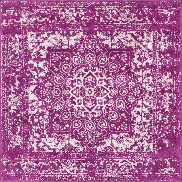 Georgetown Rugs Collection Area Rug - Dupont (Purple) Square Purple  lifestyle 16