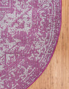 Georgetown Rugs Collection Area Rug - Dupont (Purple) Oval Purple  lifestyle 71