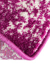 Georgetown Rugs Collection Area Rug - Dupont (Purple) Oval Purple  lifestyle 62