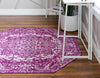 Georgetown Rugs Collection Area Rug - Dupont (Purple) Octagon Purple  lifestyle 28