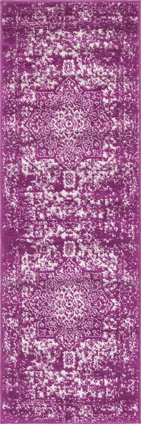 Georgetown Rugs Collection Area Rug - Dupont (Purple) Runner Purple  lifestyle 19