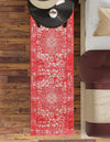 Georgetown Rugs Collection Area Rug - Dupont (Pink) Runner Pink  lifestyle 64