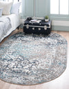 Georgetown Rugs Collection Area Rug - Dupont (Gray) Oval Gray  lifestyle 23