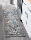Georgetown Rugs Collection Area Rug - Dupont (Gray) Runner Gray  lifestyle 25
