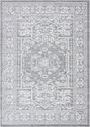 Charleston Elegance Collection Area Rug - Harborview Rectangle Gray  lifestyle 4
