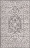 Charleston Elegance Collection Area Rug - Harborview Rectangle Gray  lifestyle 2