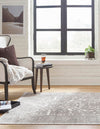 Charleston Elegance Collection Area Rug - Harborview Rectangle White  lifestyle 9