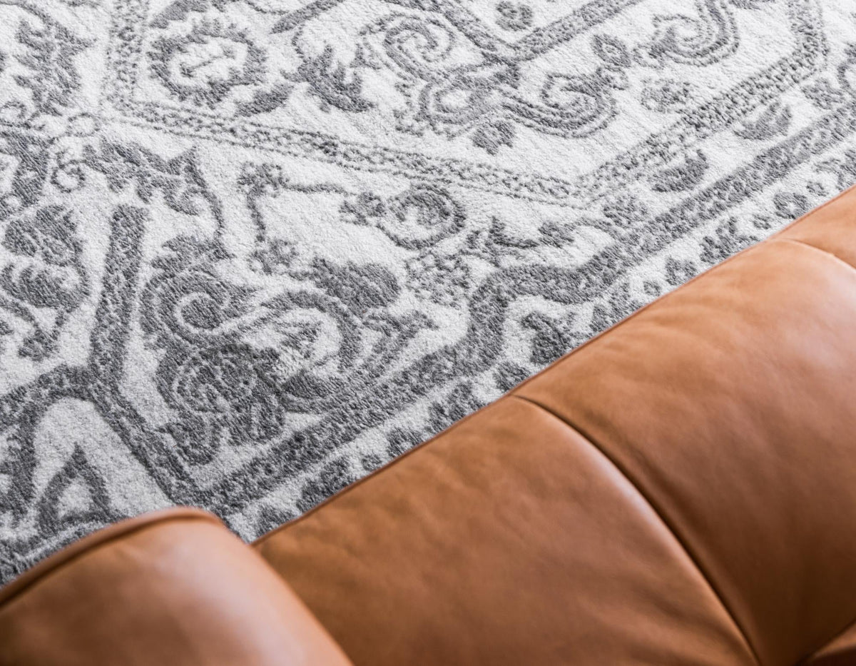Charleston Elegance Collection Area Rug - Harborview Rectangle White  lifestyle 41