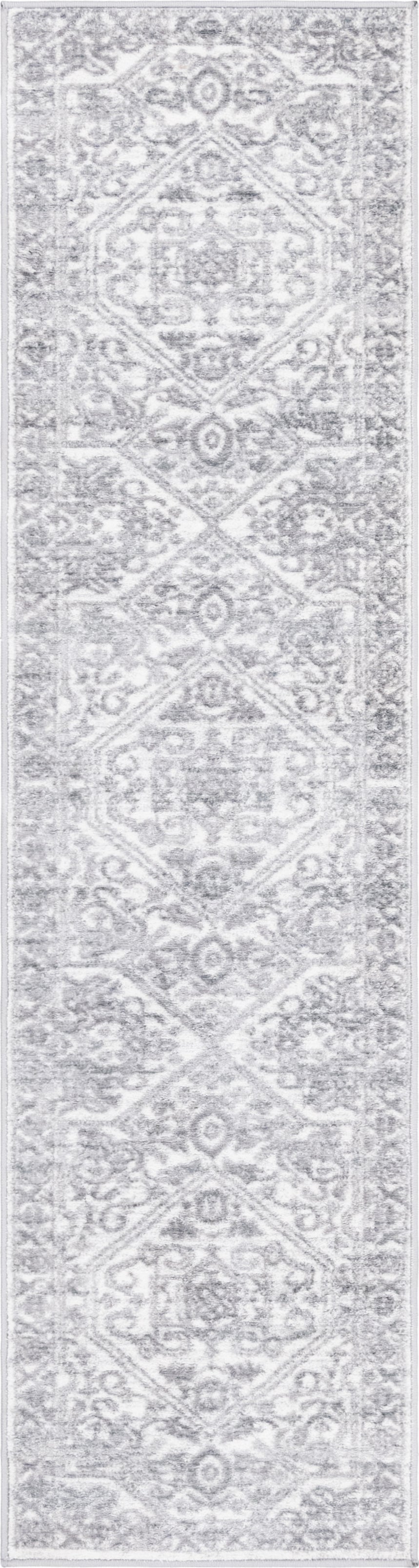 Charleston Elegance Collection Area Rug - Harborview Runner White  lifestyle 119