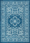 Charleston Elegance Collection Area Rug - Harborview Rectangle Blue Main