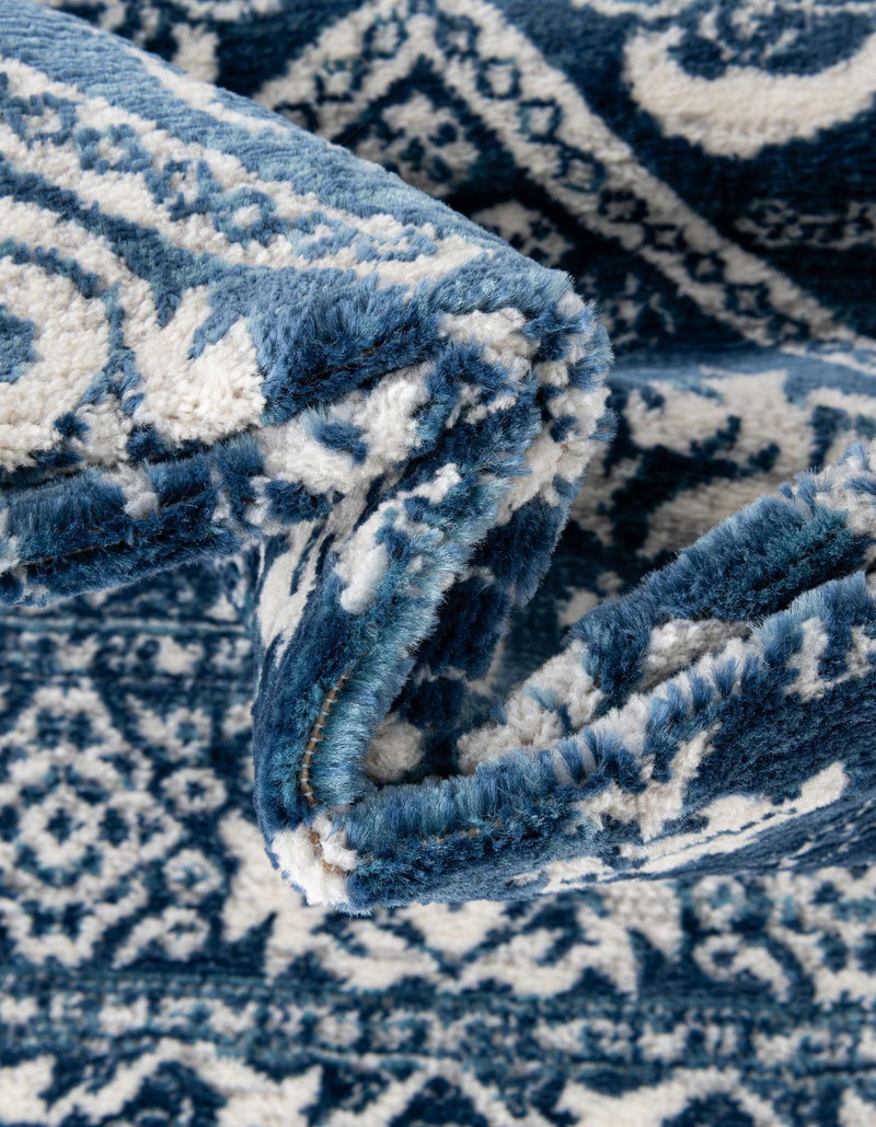 Charleston Elegance Collection Area Rug - Harborview Rectangle Blue  lifestyle 22