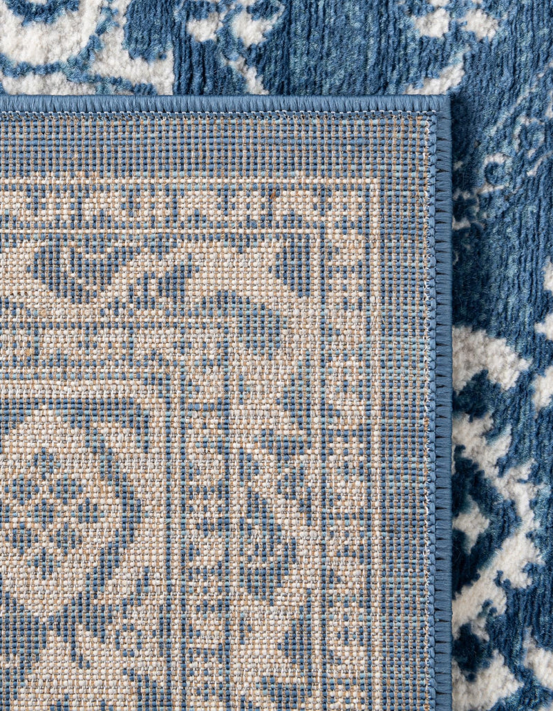 Charleston Elegance Collection Area Rug - Harborview Rectangle Blue  lifestyle 25