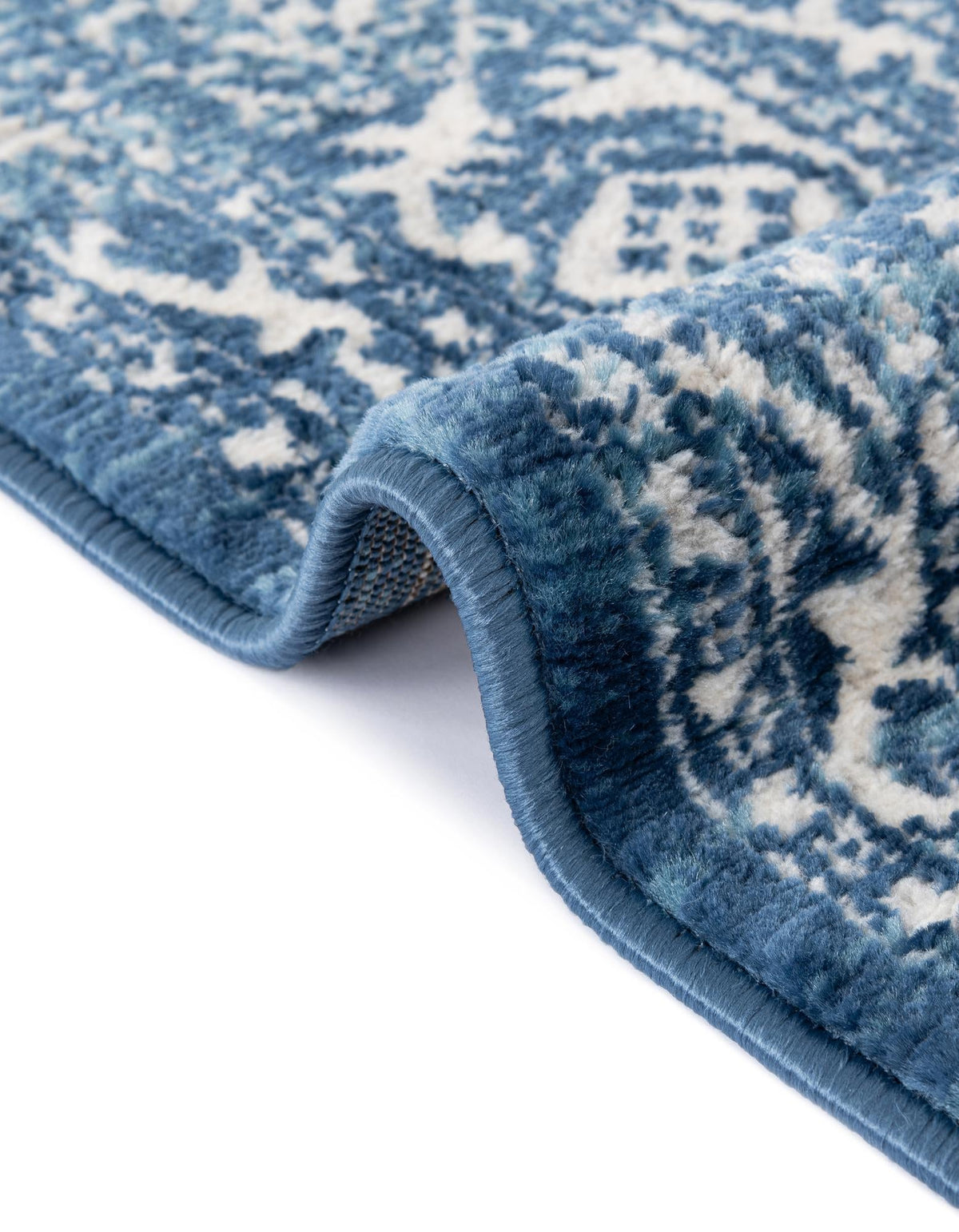 Charleston Elegance Collection Area Rug - Harborview Rectangle Blue  lifestyle 28