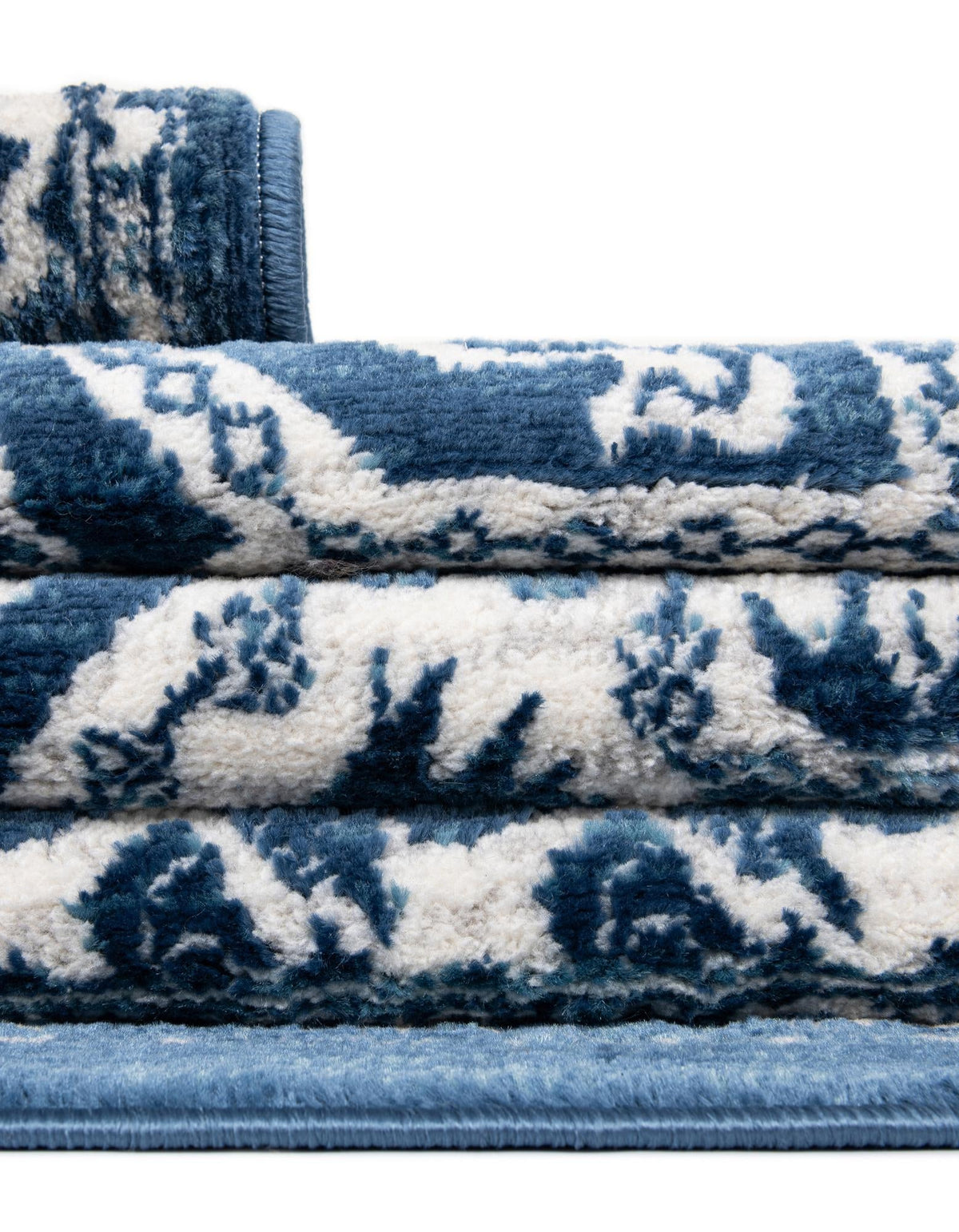 Charleston Elegance Collection Area Rug - Harborview Rectangle Blue  lifestyle 34