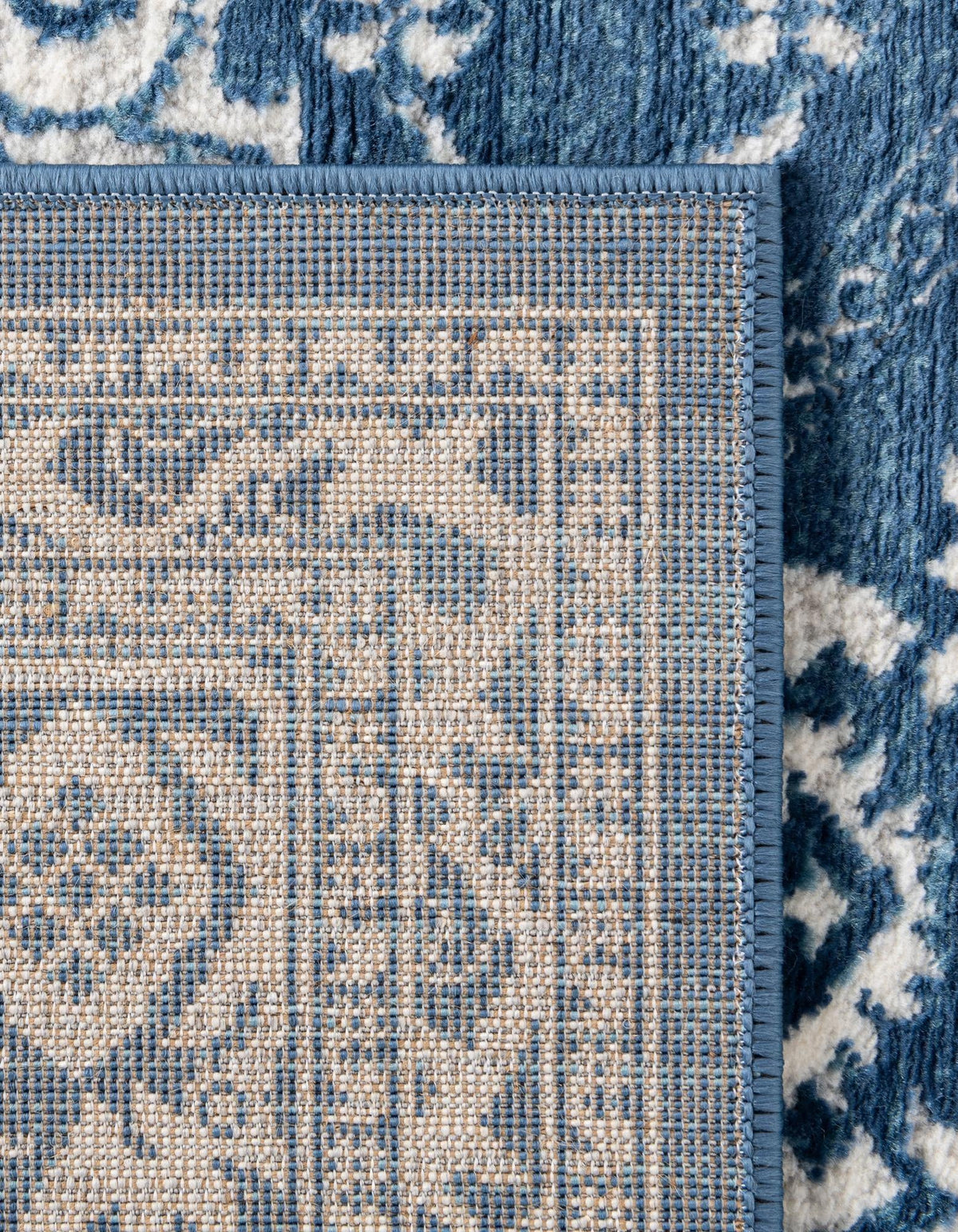 Charleston Elegance Collection Area Rug - Harborview Rectangle Blue  lifestyle 48