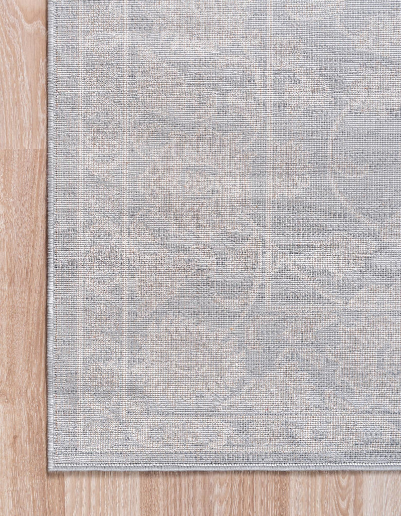 Charleston Elegance Collection Area Rug -  Seaport (Gray) Rectangle Gray  lifestyle 20