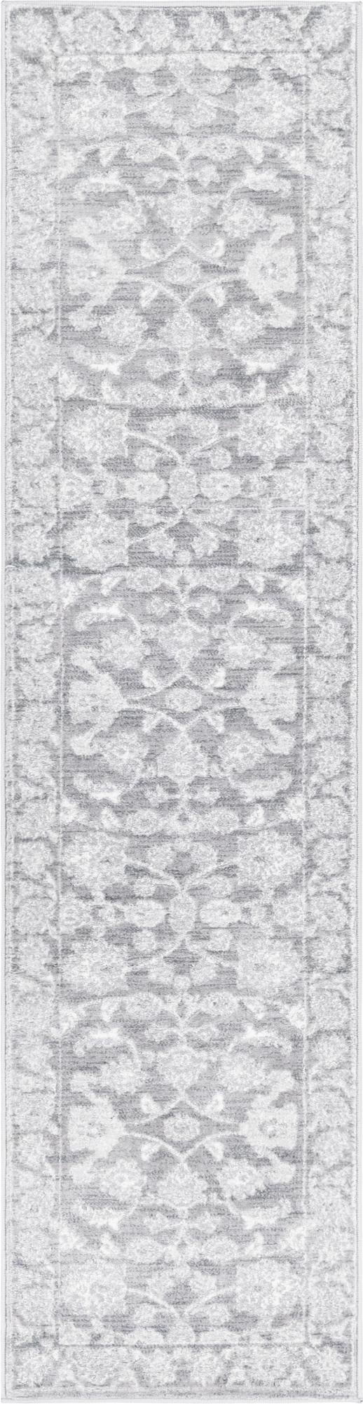 Charleston Elegance Collection Area Rug -  Seaport Runner Gray  lifestyle 51