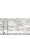 Charleston Elegance Collection Area Rug -  Seaport (white Gray) Rectangle white Gray  lifestyle 5