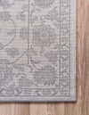 Charleston Elegance Collection Area Rug -  Seaport (white Gray) Rectangle white Gray  lifestyle 16
