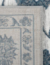 Charleston Elegance Collection Area Rug -  Seaport (White Blue) Rectangle White Blue  lifestyle 20