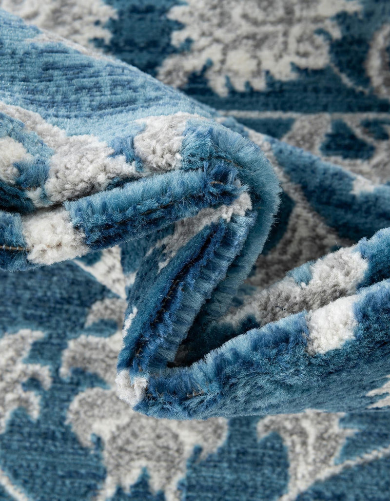 Charleston Elegance Collection Area Rug -  Seaport (Blue) Rectangle Blue  lifestyle 18
