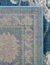 Charleston Elegance Collection Area Rug -  Seaport (Blue) Rectangle Blue  lifestyle 19