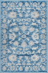 Charleston Elegance Collection Area Rug -  Seaport (Blue) Rectangle Blue  lifestyle 2