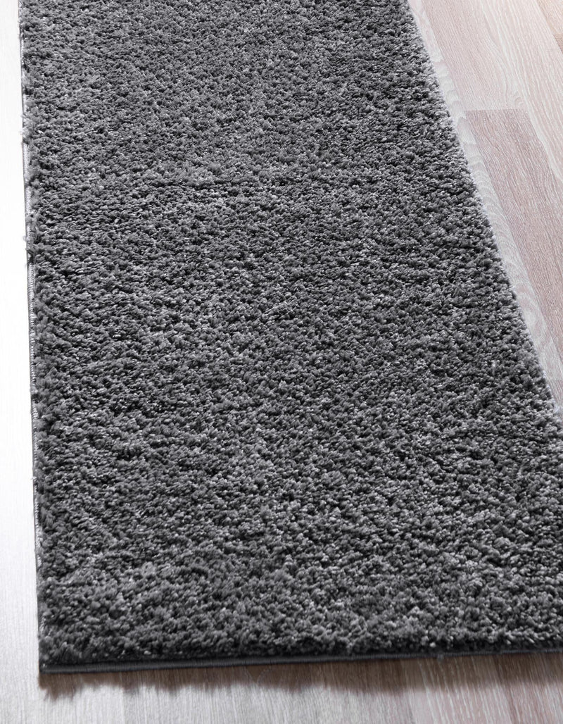 Cozy Comfort Shag Collection Area Rug - Haven (Pebble Gray) Runner Pebble Gray  lifestyle 44